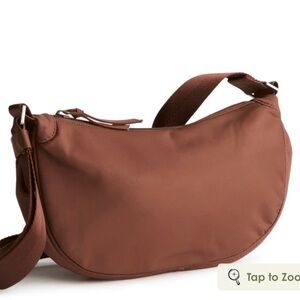 Springbrook Sling Brown Crossbody Bag